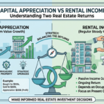 Capital Appreciation vs Rental Income: Understanding Two Real Estate Returns